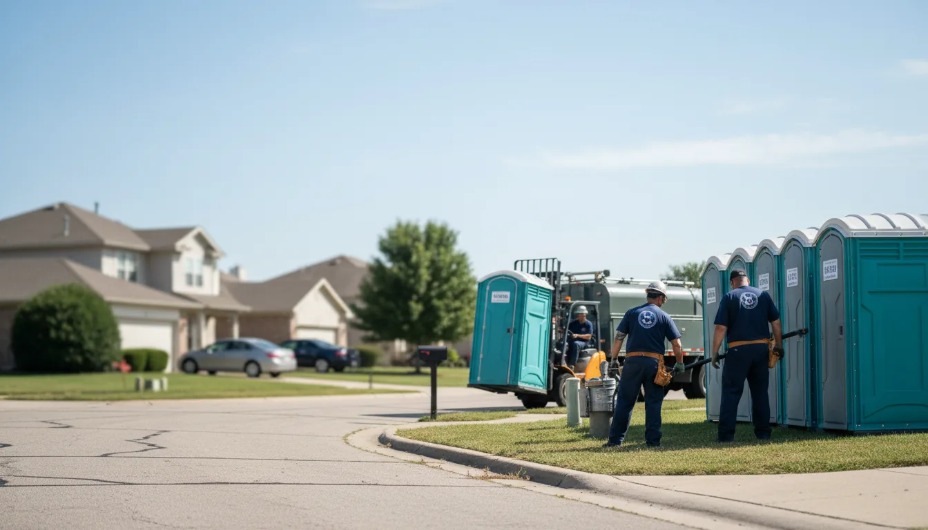 Porta Potty Rental in Fort Polk, LA near me